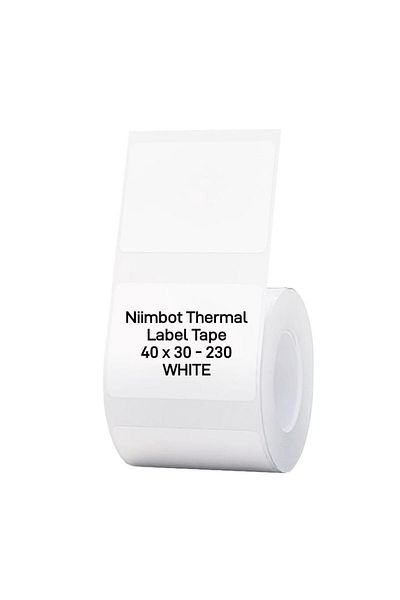 TREND Niimbot t40-30-230white white 40x30mm thermal label