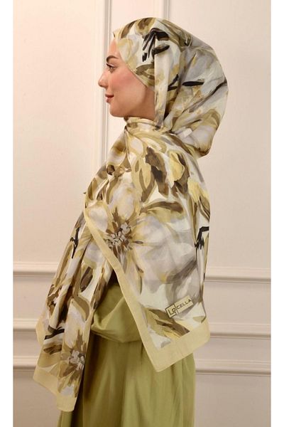locella Βαμβακερό σάλι Voile