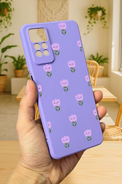 Vip Case حافظة Redmi Note 11 Pro/Note 12Pro4G MINI TULIP من السيليكون ممتصة للصدمات حافظة مطاطية كلاسيكية محمية277