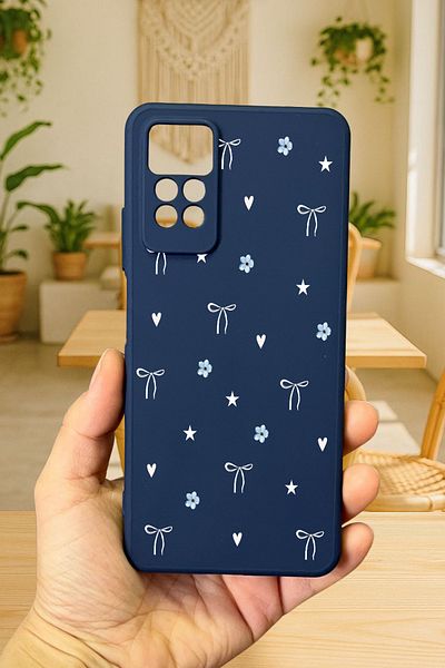 Vip Case Redmi Note 11 Pro/Note 12Pro4G MINI BOW PATTERN غطاء حماية مطاطي ممتص للصدمات من السيليكون277