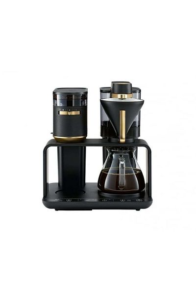 melitta Filter Coffee Machine with Grinder EPOS 1024-02, Black-Gold