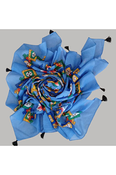 shop Yörük Çengelköy Otantik Yazma Eşarp Fular Püsküllü