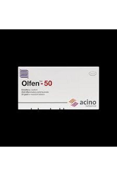 OLFEN Olfen 50 mg 20 Gastro-Resistant Tablets