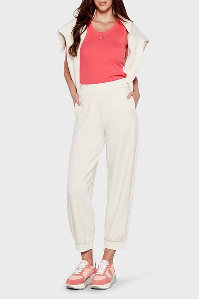Armani Exchange بنطلون رياضي مريح بقصة مطاطية وأكمام مطاطية مع شعار XW001011 AF16111 U10