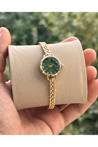 Tulpar Special Series Tiny Case Elegant Cord Women's Wristwatch with Elegant Bracelet Gift