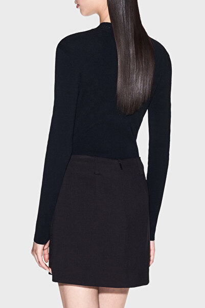 Armani Exchange Ribbed Slim Fit Crew Neck Basic Sweater Sweatshirt Xw000763 Af10352 Uc001