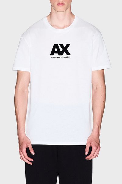 Armani Exchange Logo Printed Cotton Regular Fit Crew Neck t Shirt Men t Shirt Xm001403 Af1643