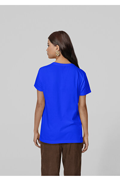 NEVERMIND Unisex Colorful Graffiti Printed Oversize White T-Shirt