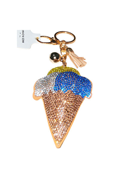 LOVELOTUS سلسلة مفاتيح وحقيبة سحرية مناسبة لجميع الأعمار (مع شكل آيس كريم)