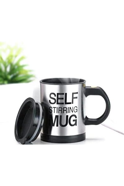 Generic Self Stirring Mug- Reusable Auto Mixing Cup with Travel Lid for Protein Mix, Bulletproof Coffee