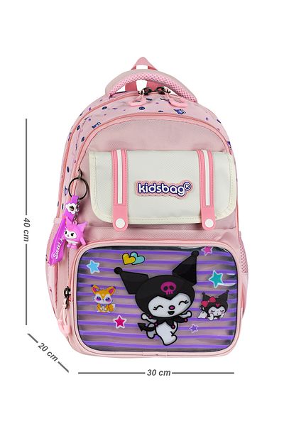 QL ACCESSORY Kuromi First School Bag Set of 3
