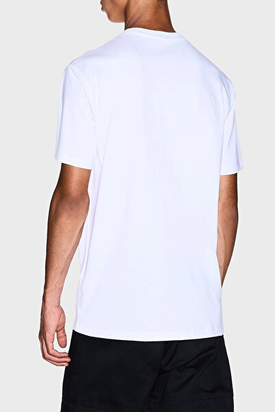 Armani Exchange 100% бавовна, прямий крій, футболка з круглим вирізом для чоловіків T SHIRT XM001281 AF10361 U0002