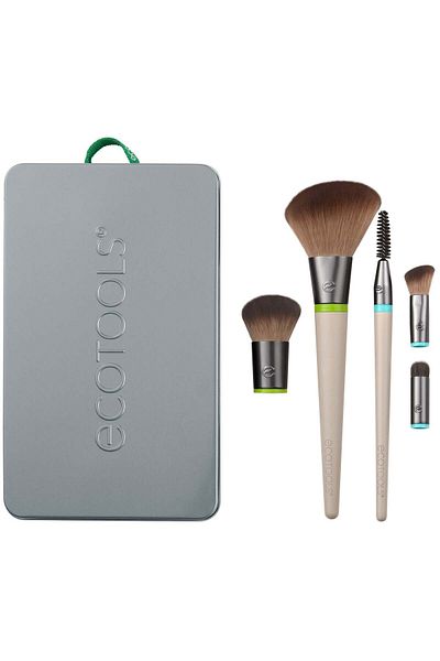 Ecotools مجموعة فرش مكياج الوجه الكاملة من دايلي إسينشالز