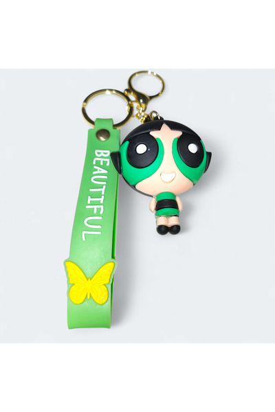 LOVELOTUS ميدالية مفاتيح وحقيبة بتصاميم مناسبة لجميع الأعمار (مع شخصيات Power...