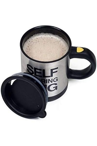 Generic Self Stirring Coffee Mug Cup Funny Electric Stainless Steel Automatic Self Mixing Spinning