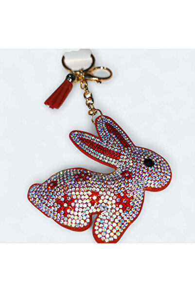 LOVELOTUS تصميمات سلسلة المفاتيح والمحفظة مناسبة لجميع الأعمار (مع شكل أرنب)