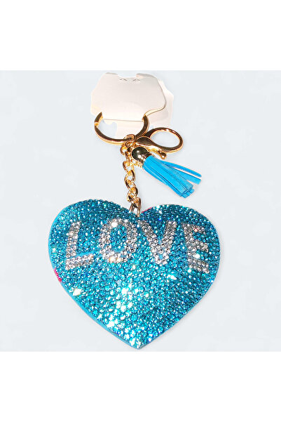 LOVELOTUS ميدالية مفاتيح وحقيبة بتصميمات مناسبة لجميع الأعمار (مع شكل قلب الحب)