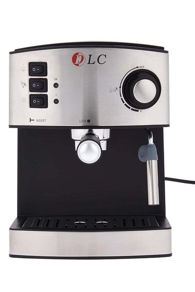 DLC Espresso and Cappuccino Coffee Maker 1.6 L 1050 W CM7307 Silver