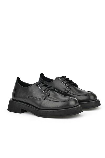 Ziya , Women's Genuine Leather Shoes 1531050Z25100939K Black