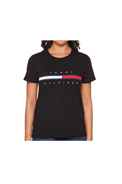 Tommy Hilfiger Sport _.Tricou TommyHilfiger cu gâtul O