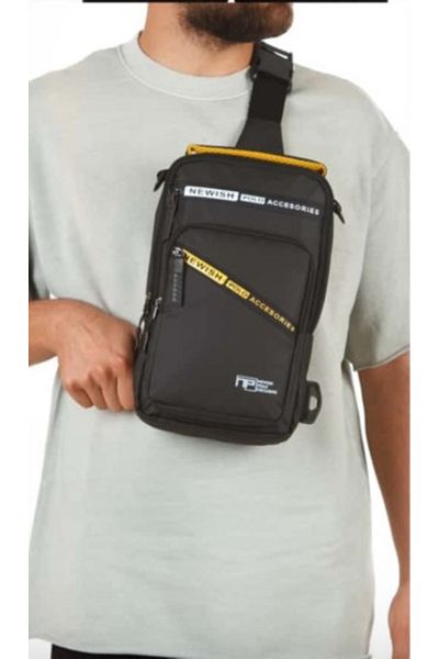 Newish Polo Men's Backpack Hand and Shoulder Bag-Body Bag and Mailman