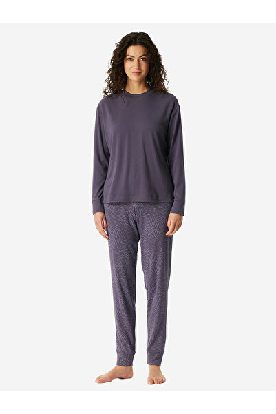 Schiesser Pyjama Selected Premium Warming Schlafanzug Schlafmode Bequem