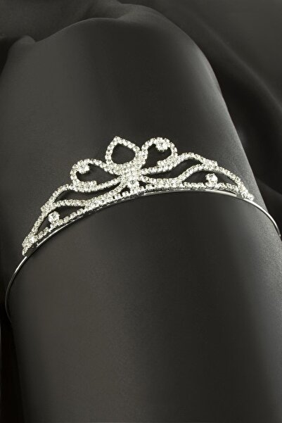 feryal تاج الزفاف المرصع بالأحجار