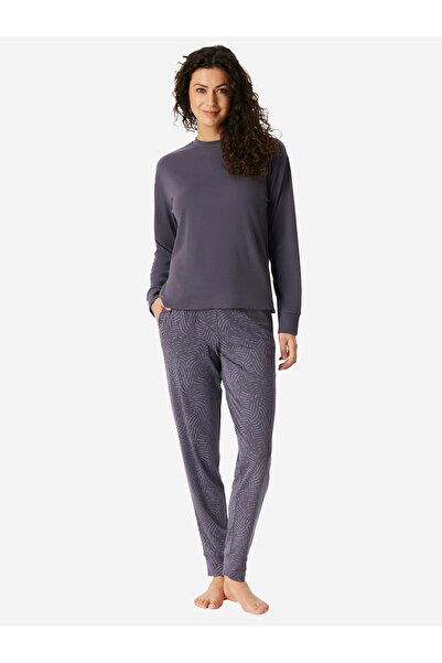 Schiesser Pyjama Selected Premium Warming Schlafanzug Schlafmode Bequem