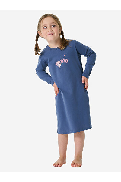 Schiesser Nachthemd Girls World Nacht-Hemd Schlafmode Sleepwear