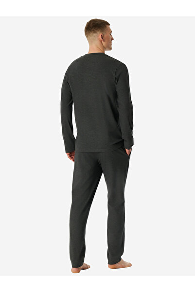 Schiesser Pyjama Selected Premium Warming Schlafanzug Schlafmode Bequem