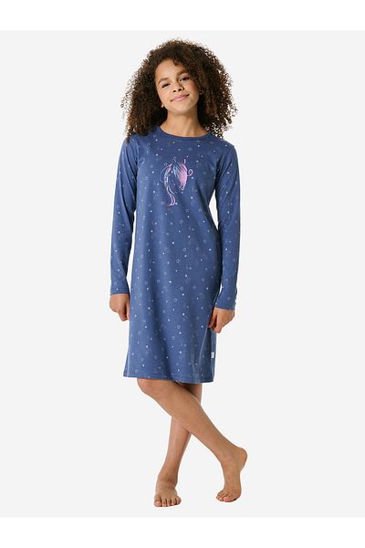 Schiesser Nachthemd Horse World Nacht-Hemd Schlafmode Sleepwear