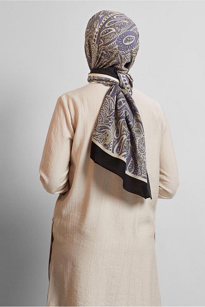 Alvina Ethnic Patterned Shal 4472