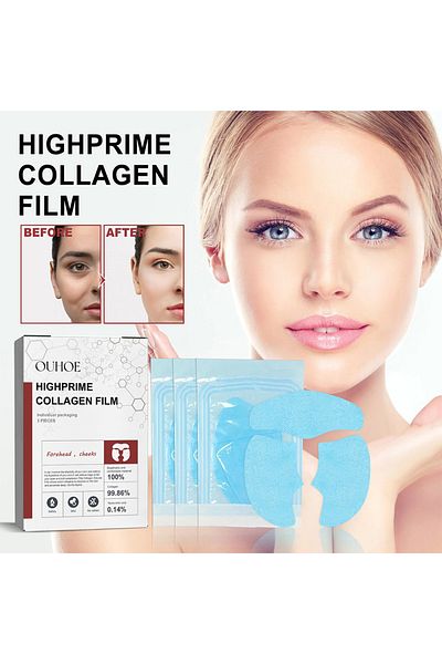 ouhoe Highprime Collagen Face Mask, Hydrating Anti-Aging Melting Collagen Film