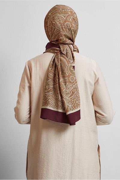 Alvina Ethnic Patterned Shal 4472