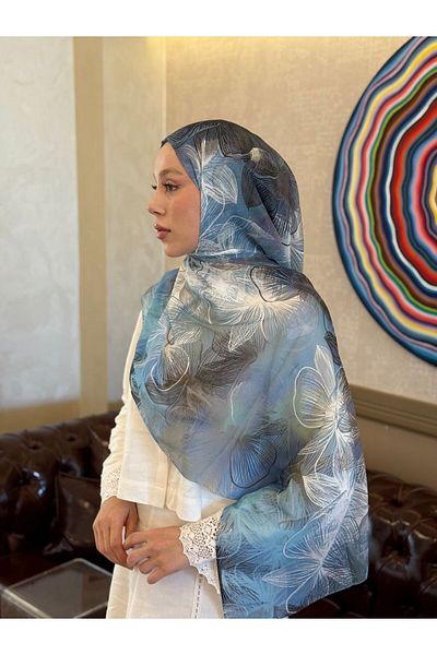 Modakaşmir Esilda Pattern Moon Shawl
