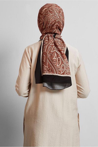 Alvina Ethnic Patterned Shal 4472