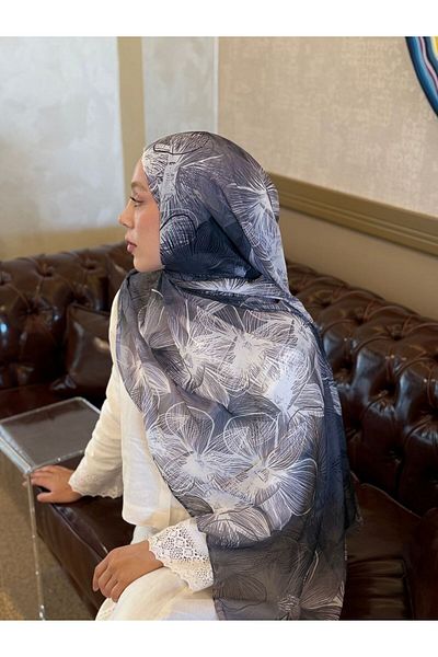 Modakaşmir Esilda Pattern Moon Shawl