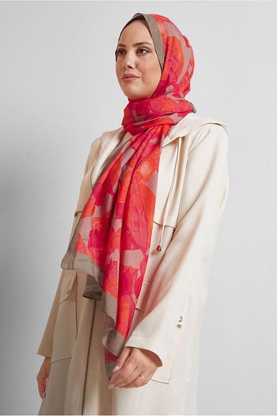 Alvina Patterned Shal 8550