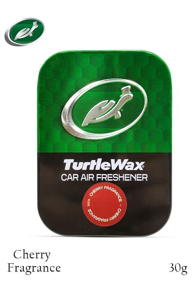 Turtle Wax Car Air Freshener – Long Lasting Cherry Fragrance, Leak Proof, 30g, for All Cars
