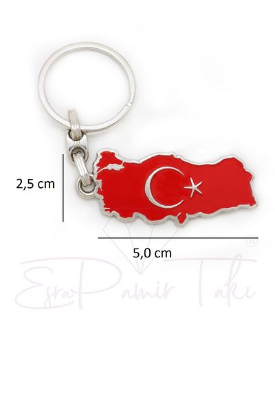 Esra Pamir Turkey Keychain