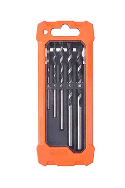 Tactix 5-Piece Multi-Purpose High Carbon Steel Drill Bits Set