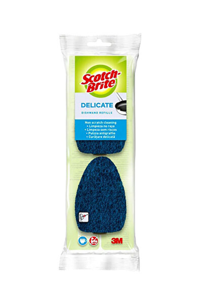 Scotch Brite قطعتان من عبوات إعادة تعبئة عصا غسل الأطباق الحساسة