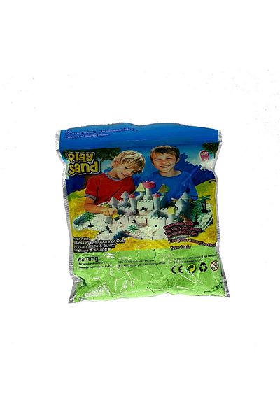 OEM Nisip de modelat, Nisip de joacă, 1 kg, netoxic, moale și ușor de modelat, reutilizabil, 3 ani+, culoare verde