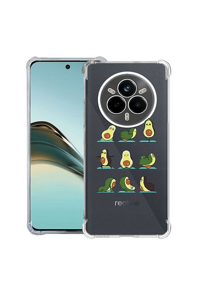 bestcase ® Anit Shock Case For Realme 14 Pro Plus, Avocado Yoga, 1997763 AS 752