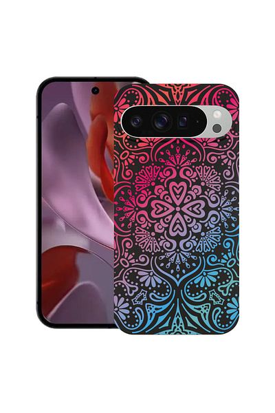 bestcase ® Slim Silicon Case For Google Pixel 10 Pro XL, Mandala Color, 2036426 B 72