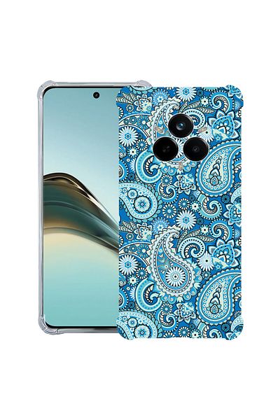 bestcase ® Anit Shock Case For Realme 14 Pro Plus, Blue Non-figurative, 1997763 AS 1438