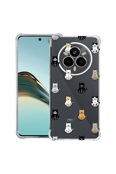 bestcase Husă Anit Shock pentru Realme 14 Pro Plus, model pisică, 1997763 AS 1027