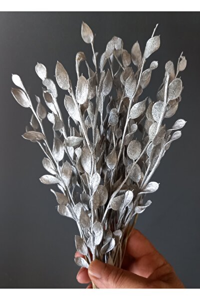 kutmen El Buketlik Gümüş 15 Cm 20 Dal(KURU ÇİCEK)