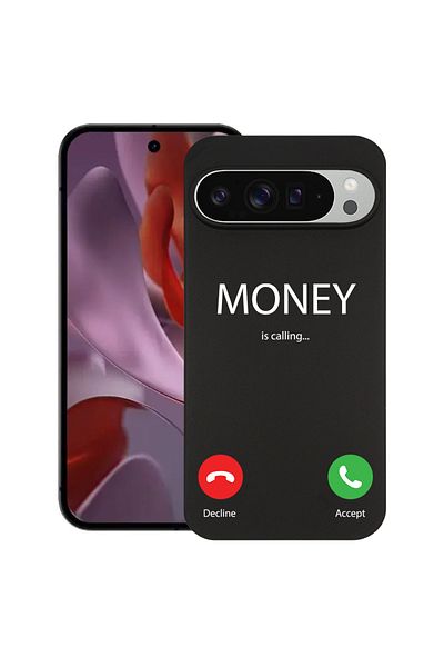 bestcase ® Slim Silicon Case For Google Pixel 10 Pro XL, Money Is Calling, 2036426 B 986