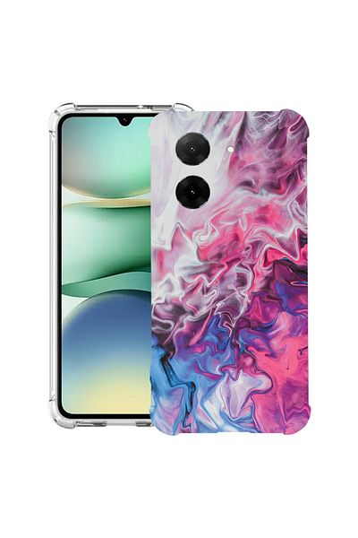 bestcase ® Anit Shock Case For Xiaomi Redmi A5, Marble Pink and Blue, 2030996 AS 891